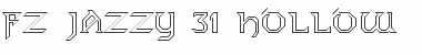 FZ JAZZY 31 HOLLOW Font