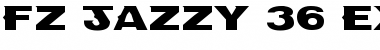 FZ JAZZY 36 EX Font
