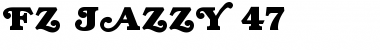 FZ JAZZY 47 Normal Font