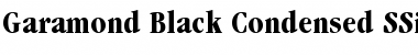 Garamond Black Condensed SSi Bold Condensed Font