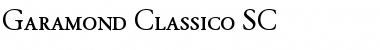 Garamond Classico SC Font