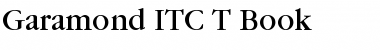Garamond ITC T Font