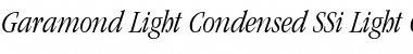 Garamond Light Condensed SSi Light Condensed Italic