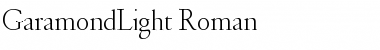 GaramondLight Font