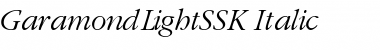 GaramondLightSSK Font