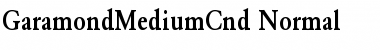 GaramondMediumCnd-Normal Font