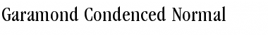 Garamond_Condenced-Normal Font