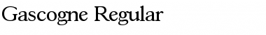 Gascogne-Regular Font