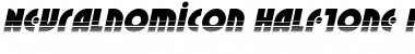 Download Neuralnomicon Halftone Italic Font
