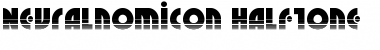 Neuralnomicon Halftone Font