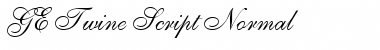 GE Twine Script Font