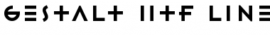 Gestalt Font