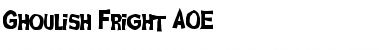 Download Ghoulish Fright AOE Font