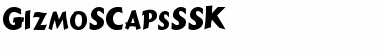 GizmoSCapsSSK Regular Font