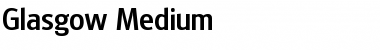 Glasgow-Medium Font