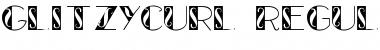 GlitzyCurl Font