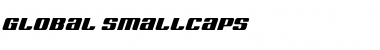 Global-SmallCaps Medium Font