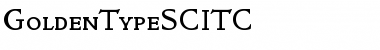 GoldenTypeSCITC Medium Font