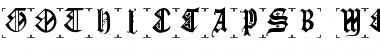 GothicCapsB Font