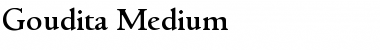 Download Goudita-Medium Font