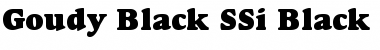 Goudy Black SSi Font