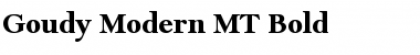 Goudy Modern MT Font