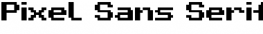 Pixel Sans Serif Font