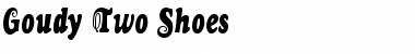 Goudy Two Shoes Font