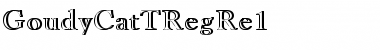 GoudyCatTRegRe1 Font