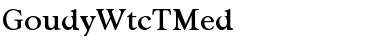 GoudyWtcTMed Font