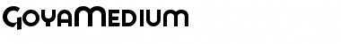 GoyaMedium Font