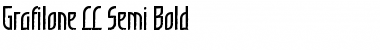 GrafiloneLL SemiBold Font