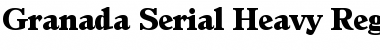 Granada-Serial-Heavy Font
