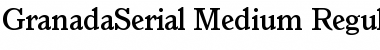 GranadaSerial-Medium Font