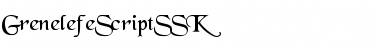 GrenelefeScriptSSK Font