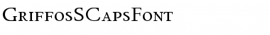 GriffosSCapsFont Font