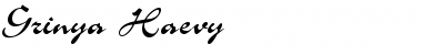 Grinya Haevy Font