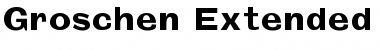 Groschen Extended Font