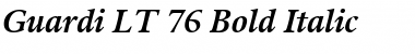Guardi LT Roman Bold Italic