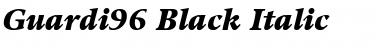 Guardi96-Black Font