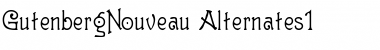 Gutenberg Font