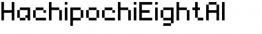 HachipochiEightAl Regular Font