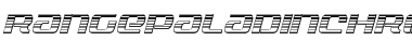 Range Paladin Chrome Italic Font