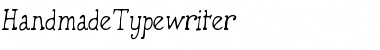 HandmadeTypewriter Font