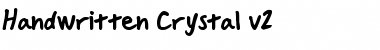Handwritten Crystal v2 Font