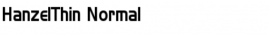 HanzelThin Normal Font