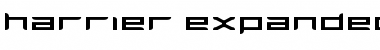 Harrier Expanded Font