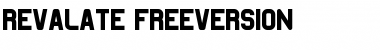 Revalate FreeVersion Font