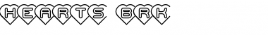 Hearts (BRK) Font