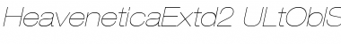 HeaveneticaExtd2 Font